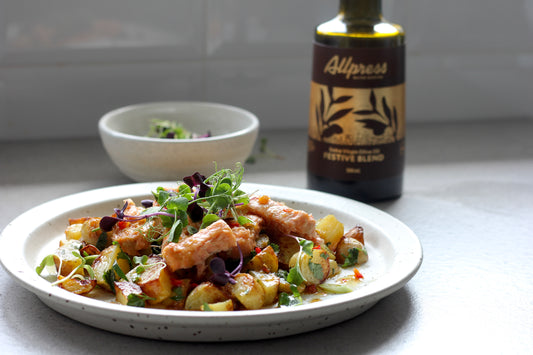 Recipe | Salmon and roast potato summer salad