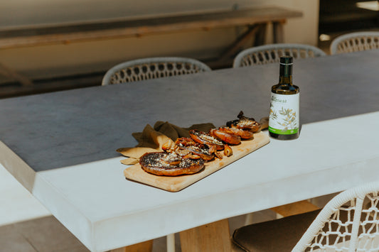 Recipe | Pressed portobello mushroom steaks with BBQ glaze & chipotle cashew crumble