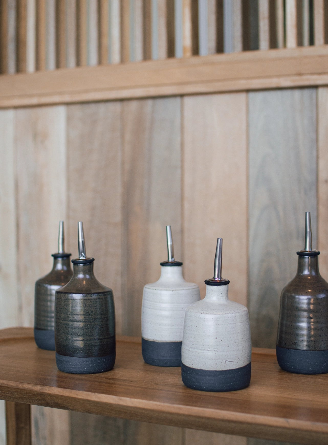 Handmade Ceramic Olive Oil Pourer