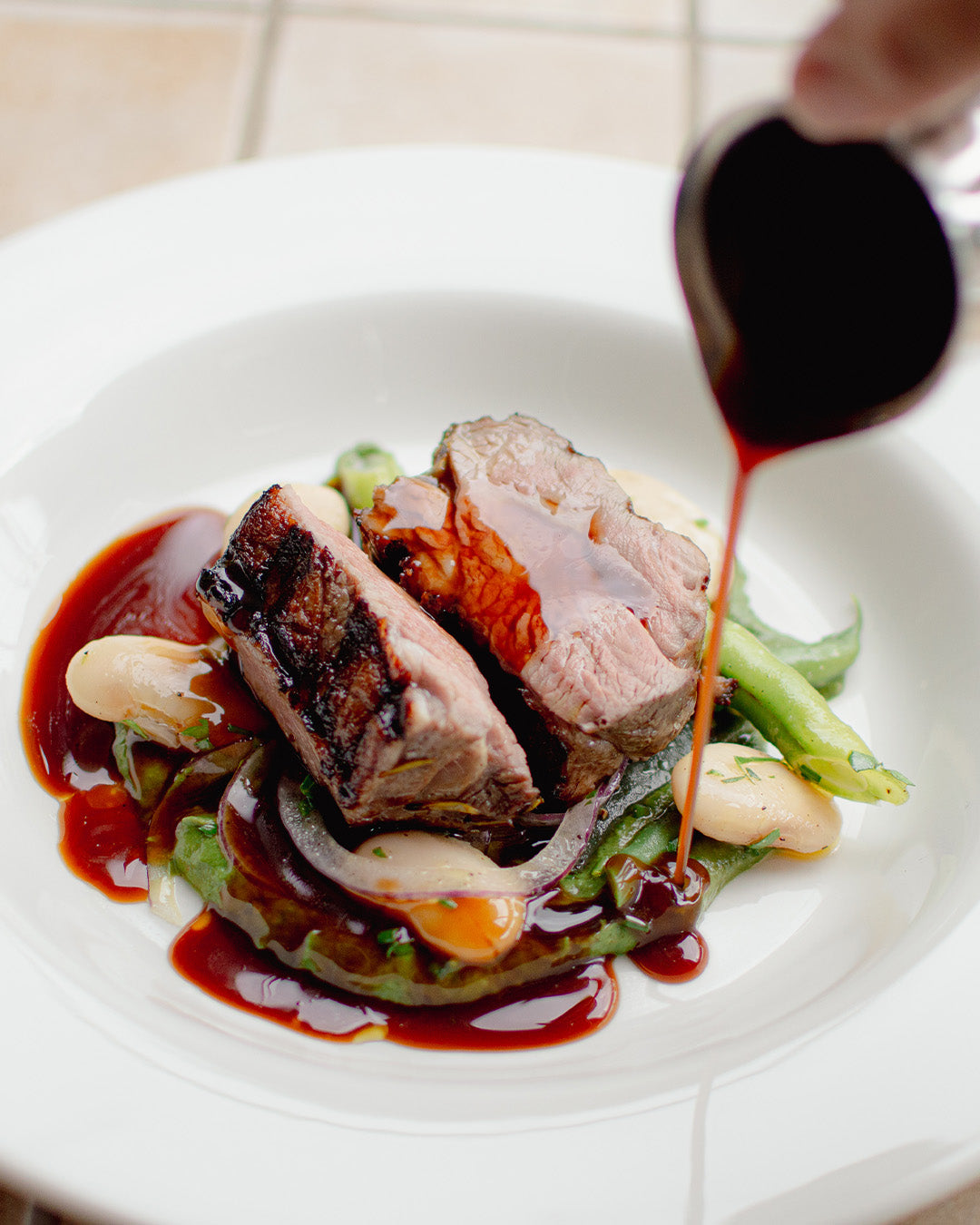Food from Bistro Allpress on Waiheke Island